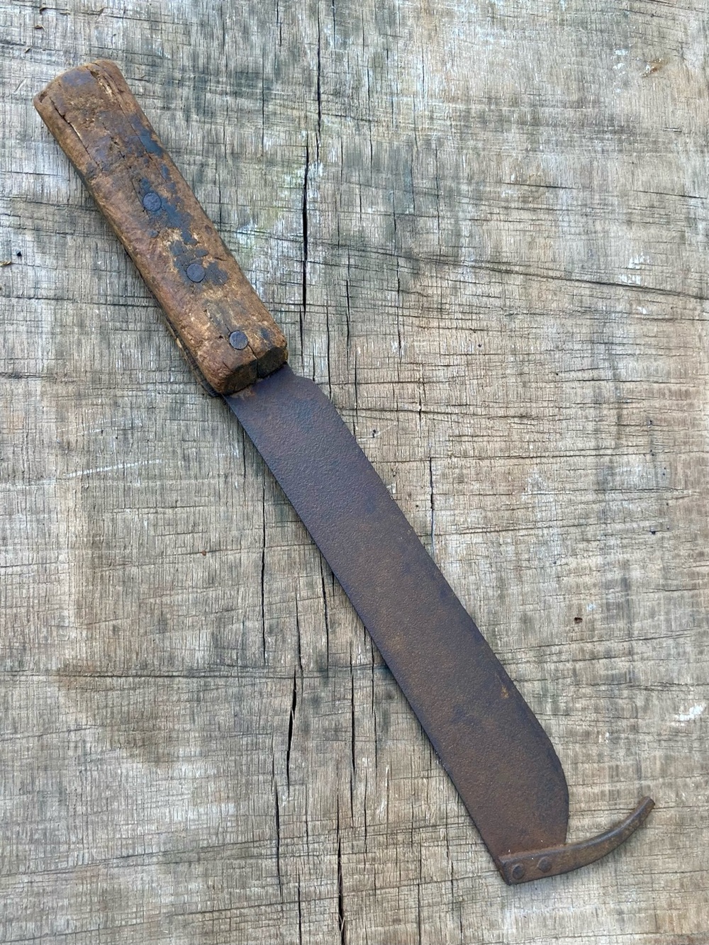 Damaged! Vintage Farm Knife 16” Long - Picture 2 of 11